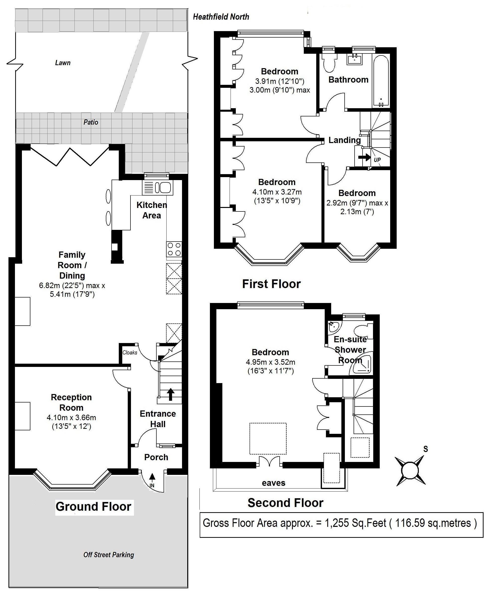Floorplans For Heathfield North, Twickenham