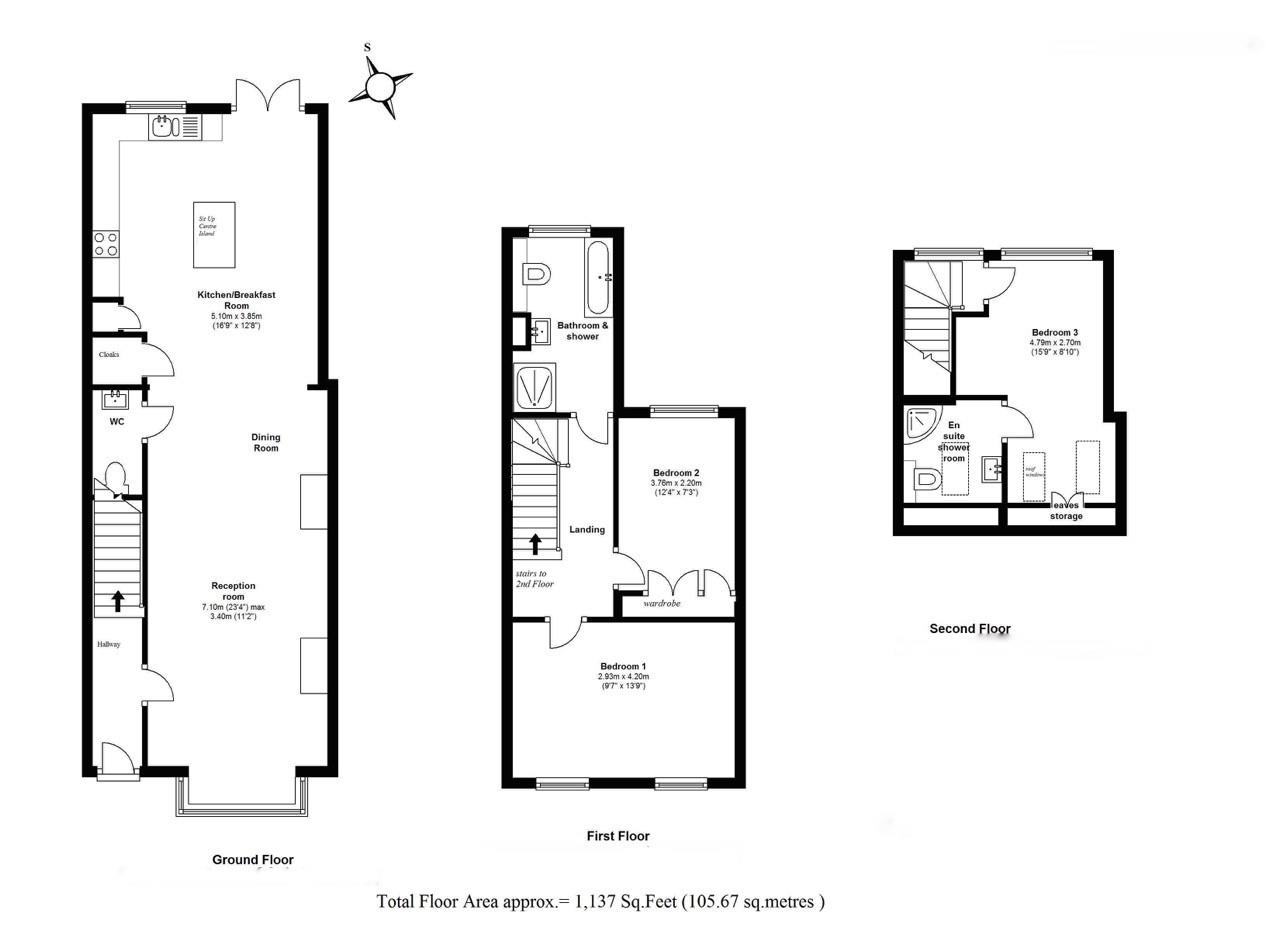 Floorplans For Andover Road, Twickenham