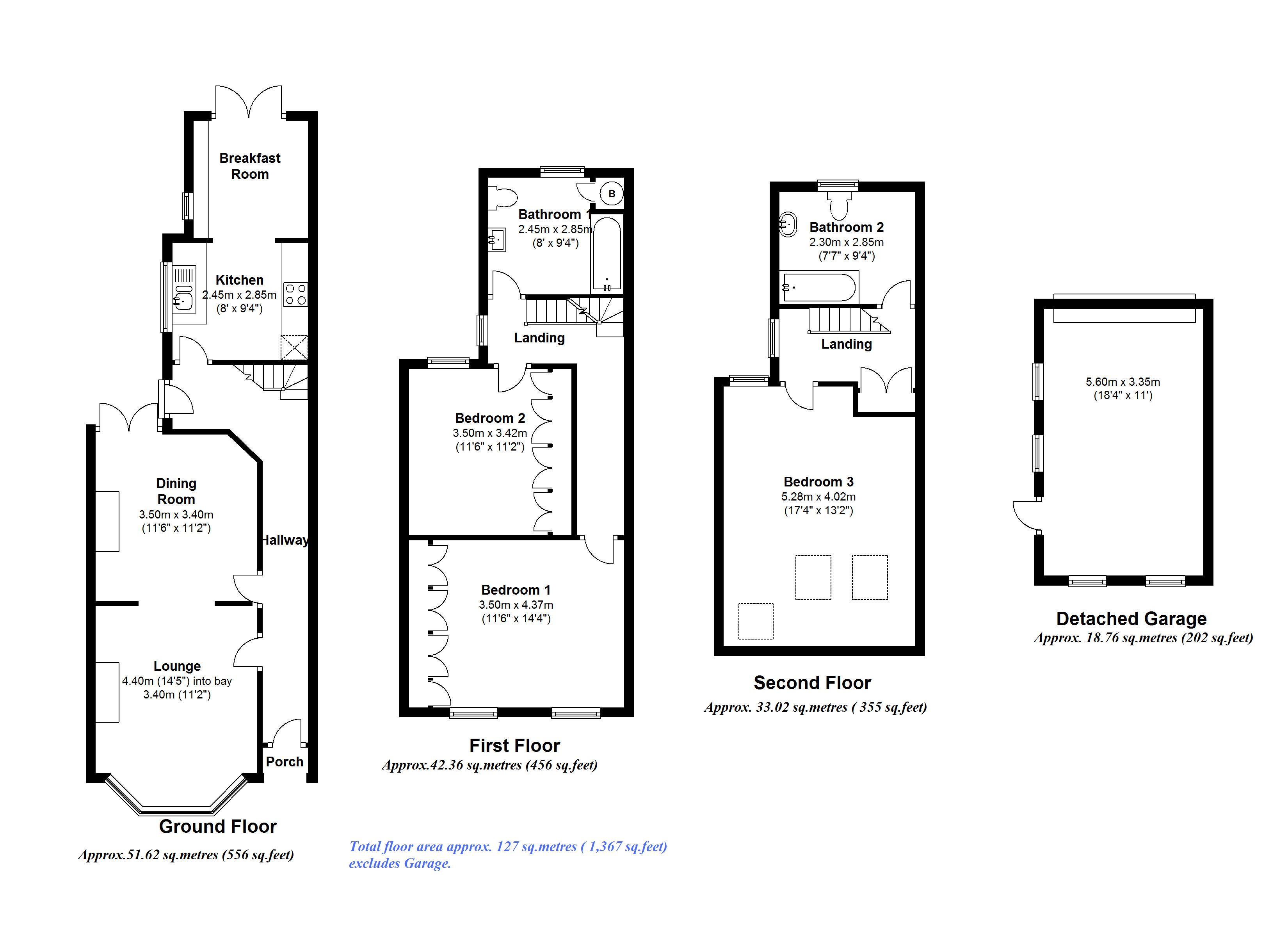 Floorplans For Heath Gardens, Strawberry Hill