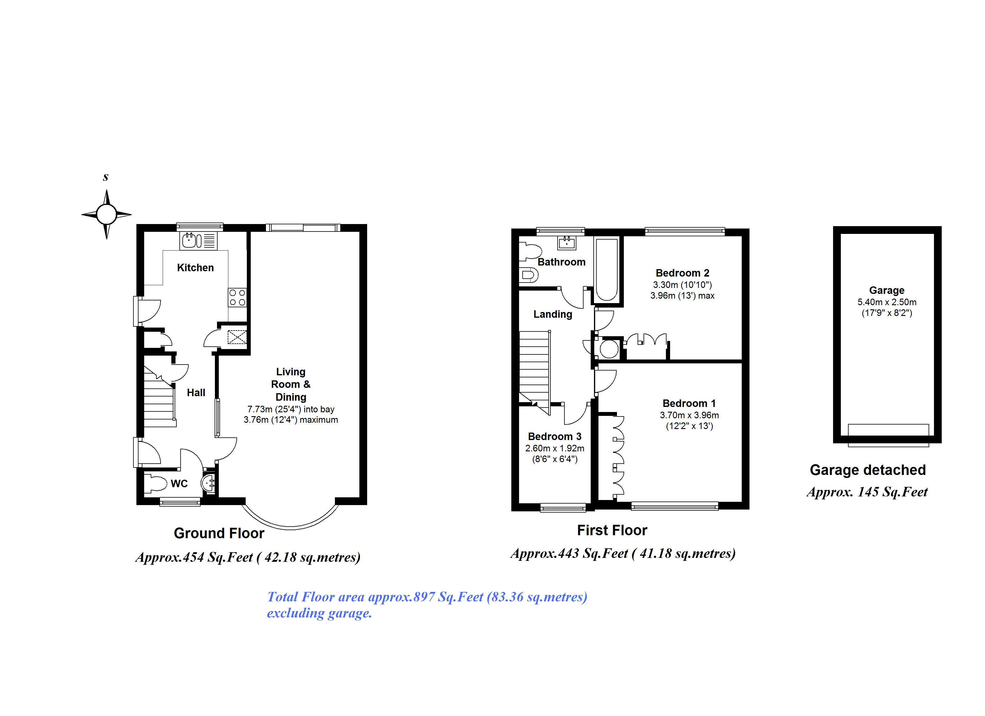 Floorplans For Grenville Mews, Hampton