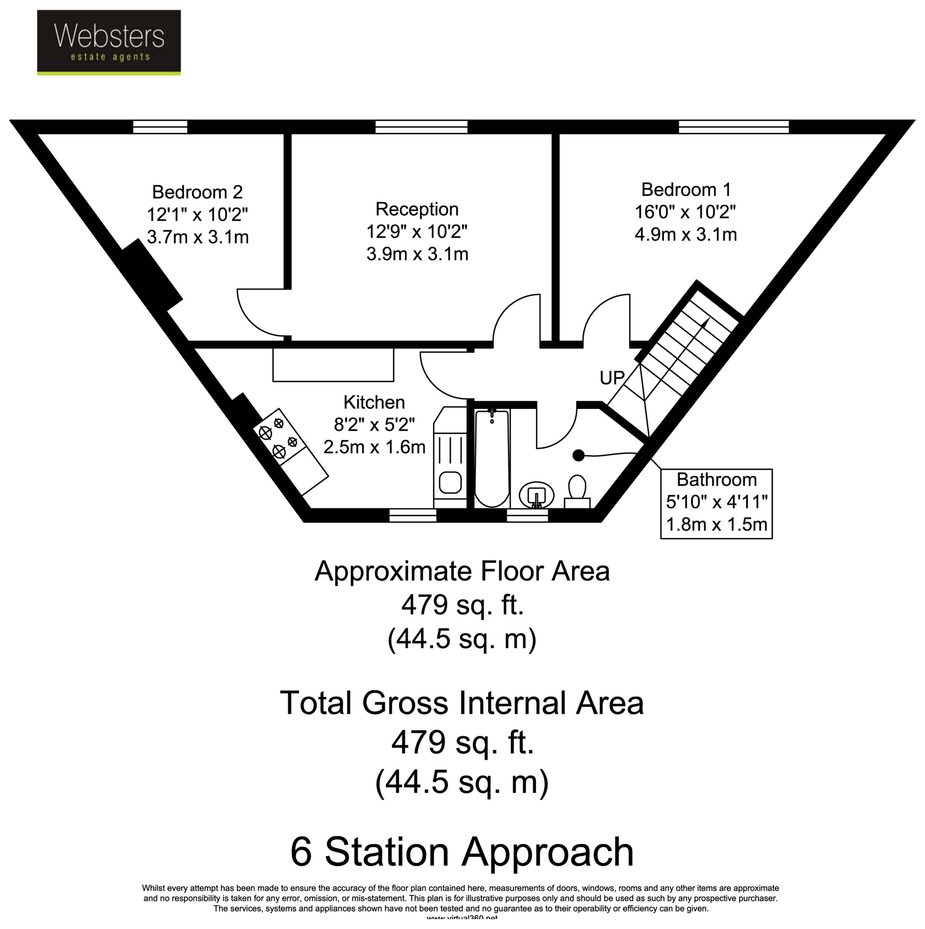 Floorplans For Station Approach, Hampton