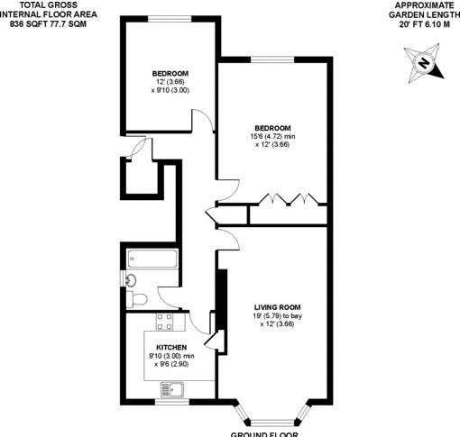 Floorplans For Third Cross Road, Twickenham