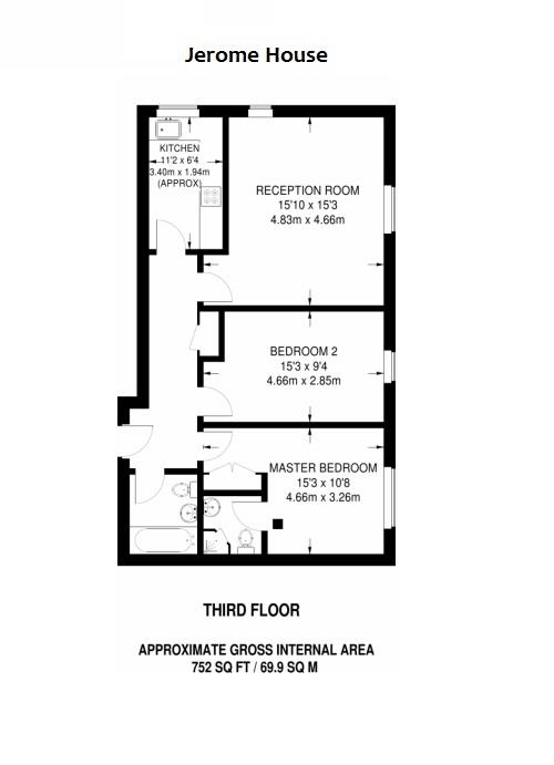 Floorplans For Jerome House, Hampton Wick