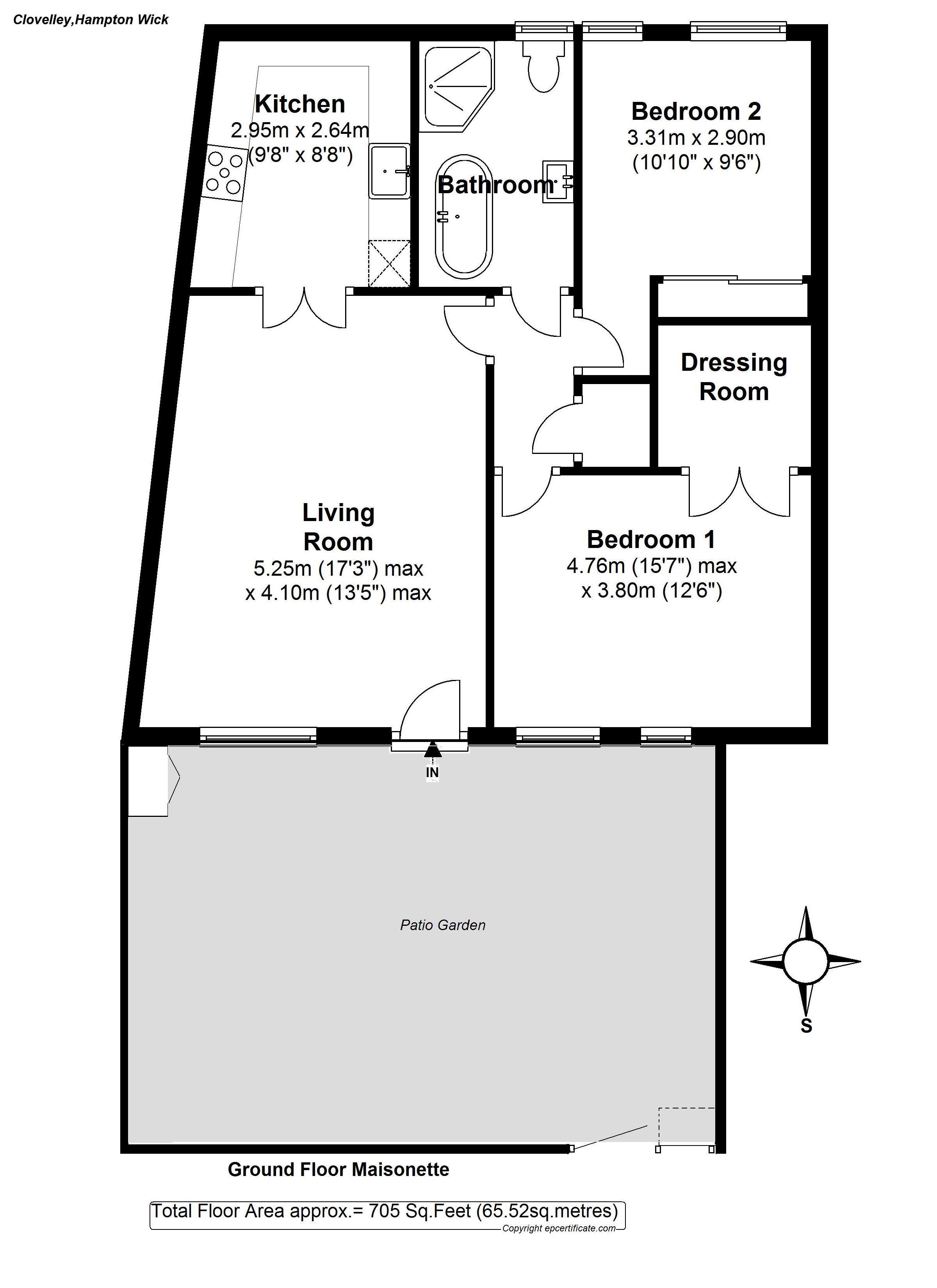 Floorplans For Clovelly, Lower Teddington Road