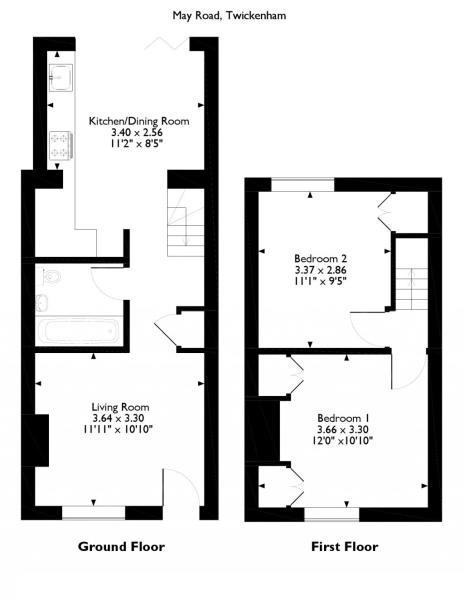 Floorplans For May Road, Twickenham