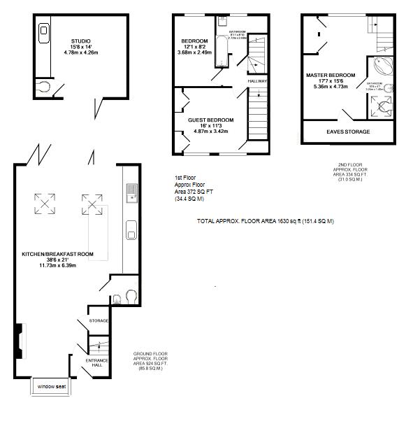 Floorplans For Campbell Rd, Twickenham