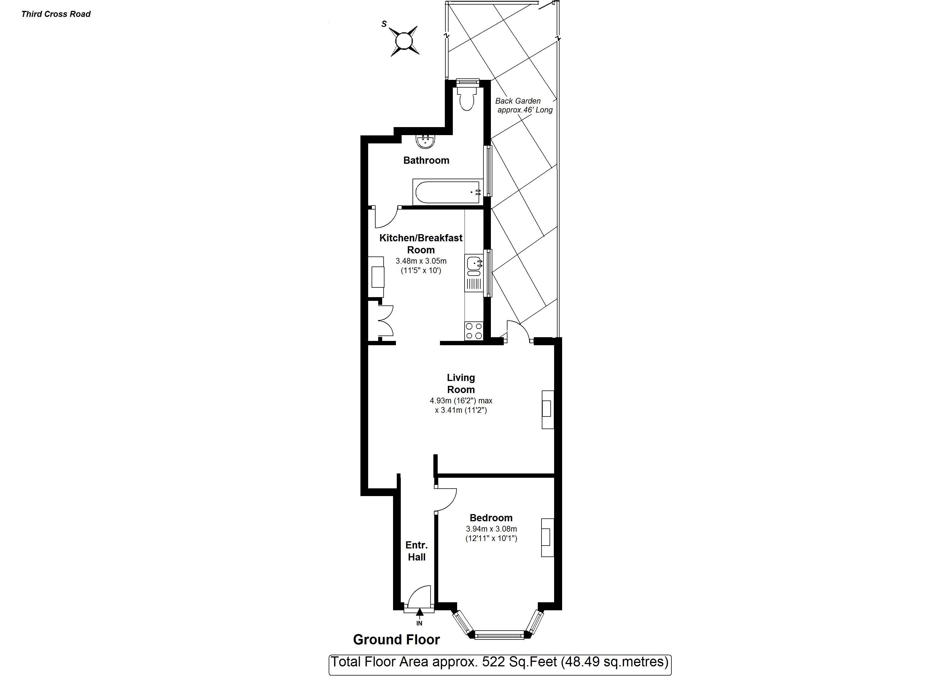 Floorplans For Third Cross Road, Twickenham