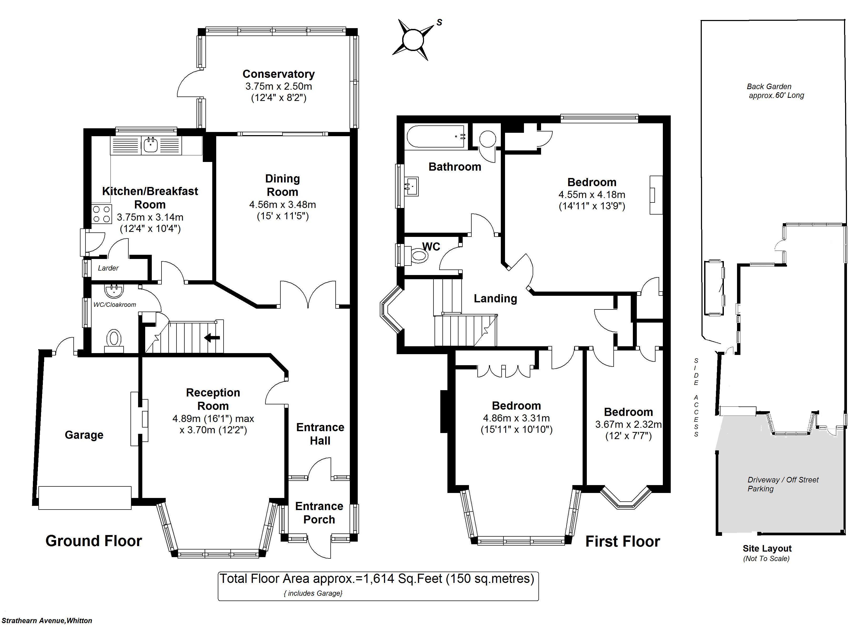 Floorplans For Strathearn Avenue, Whitton