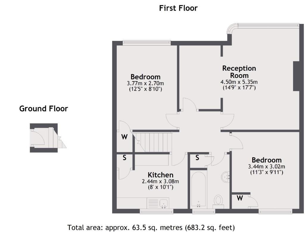 Floorplans For Fulwood Gardens, Twickenham