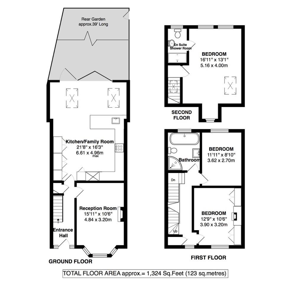 Floorplans For Laurel Avenue, Twickenham