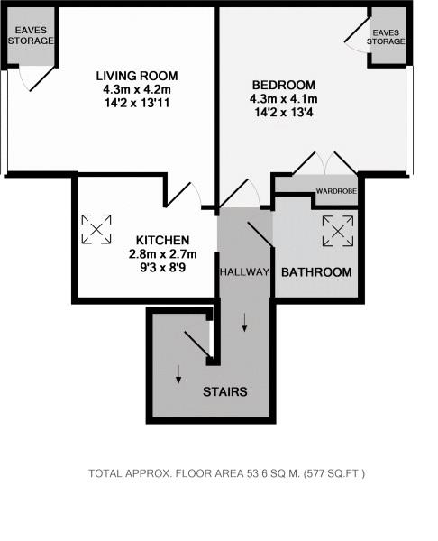 Floorplans For Stanley Road, Teddington