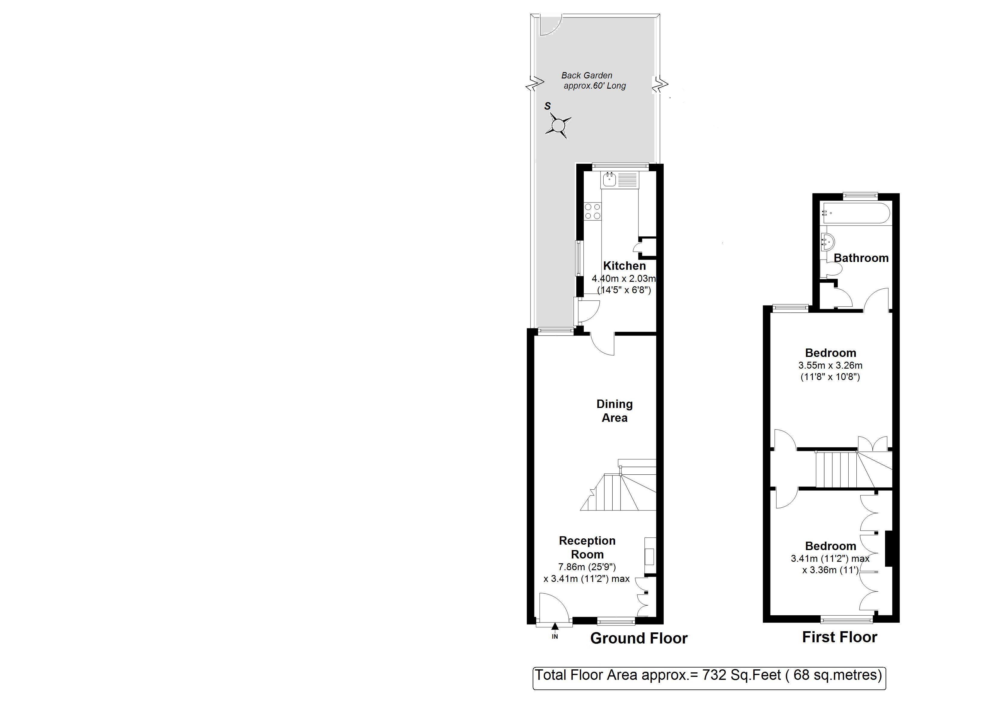 Floorplans For Albert Road, Twickenham