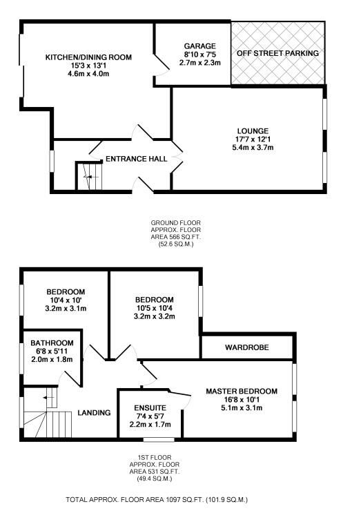 Floorplans For Railway Road, Teddington