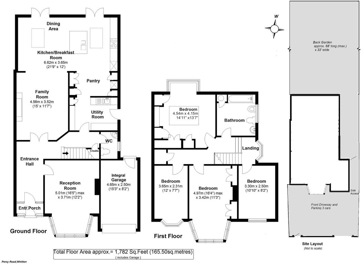 Floorplans For Percy Road, Twickenham