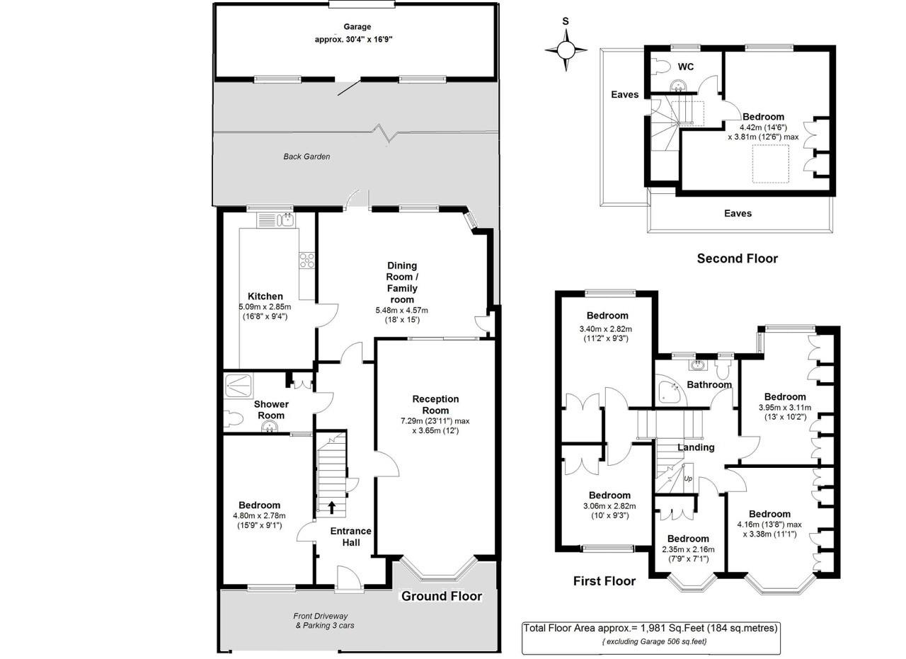 Floorplans For Heathfield South, Twickenham