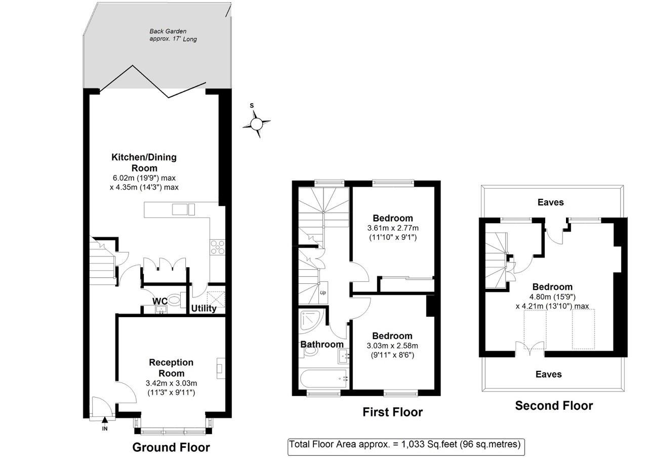Floorplans For Amyand Cottages, St Margarets