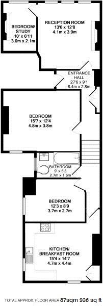 Floorplans For Lebanon Park Mansions, Twickenham