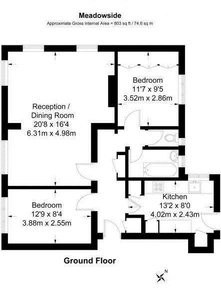 Floorplans For Meadowside, Cambridge Park