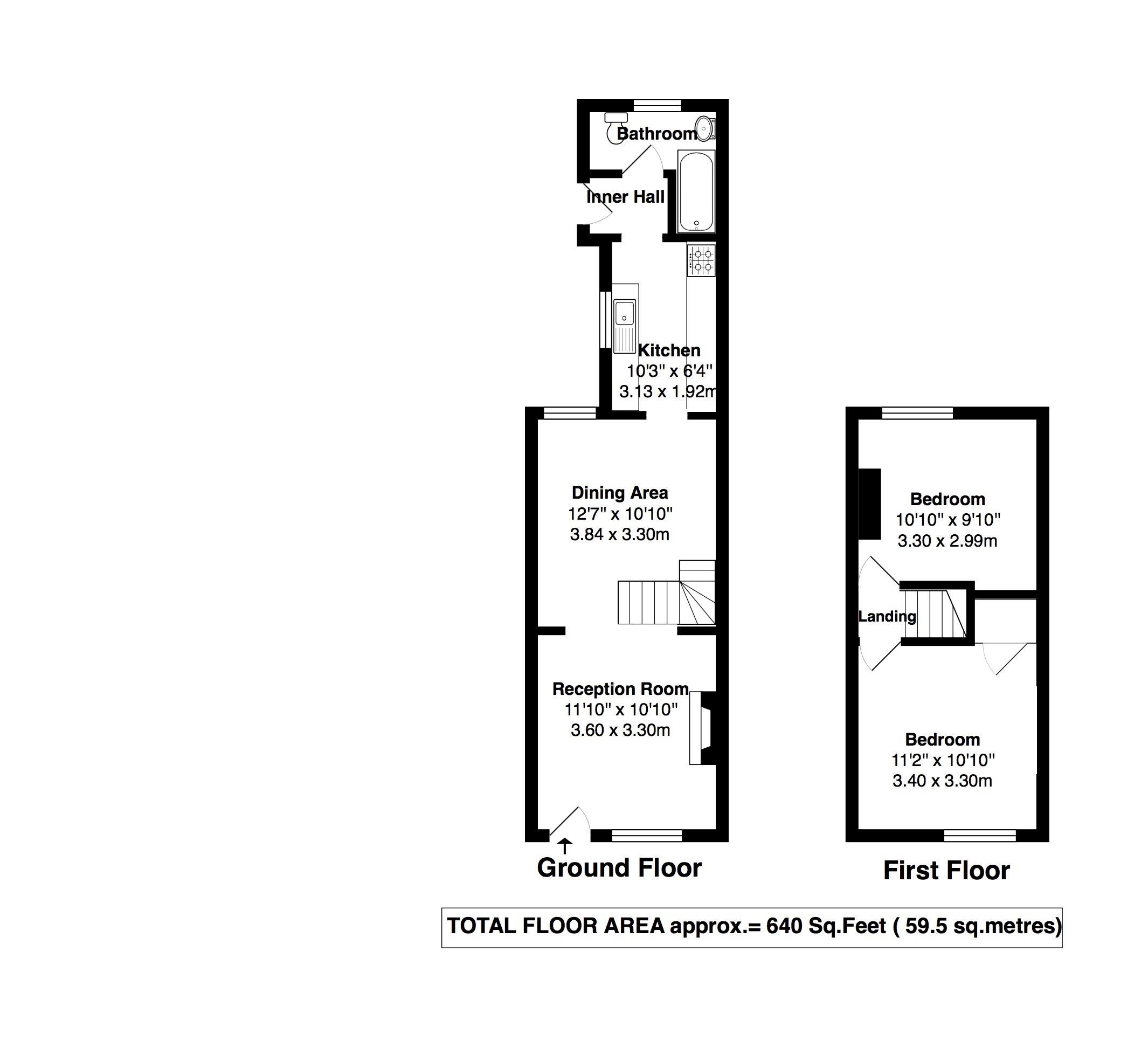 Floorplans For Grosvenor Road, Twickenham