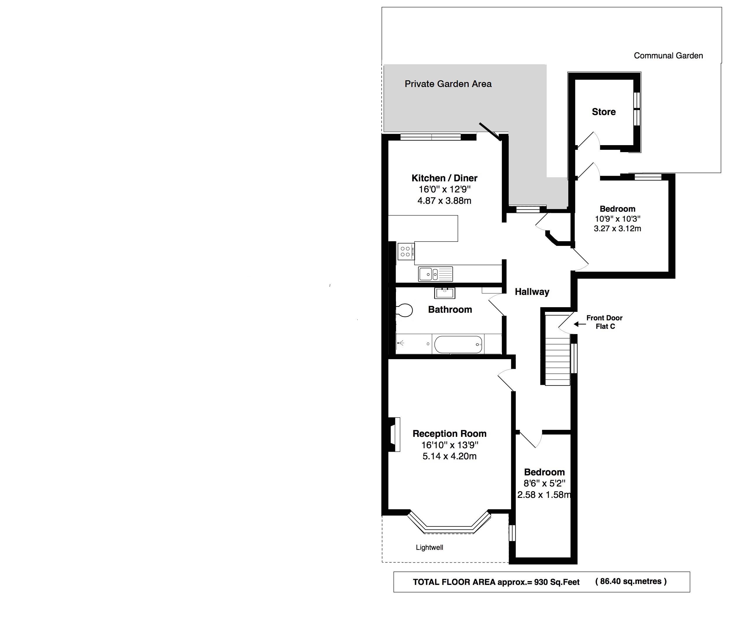 Floorplans For Stanley Road, Teddington