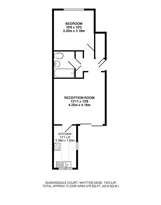 Floorplans For Sunningdale Court, Whitton Dene