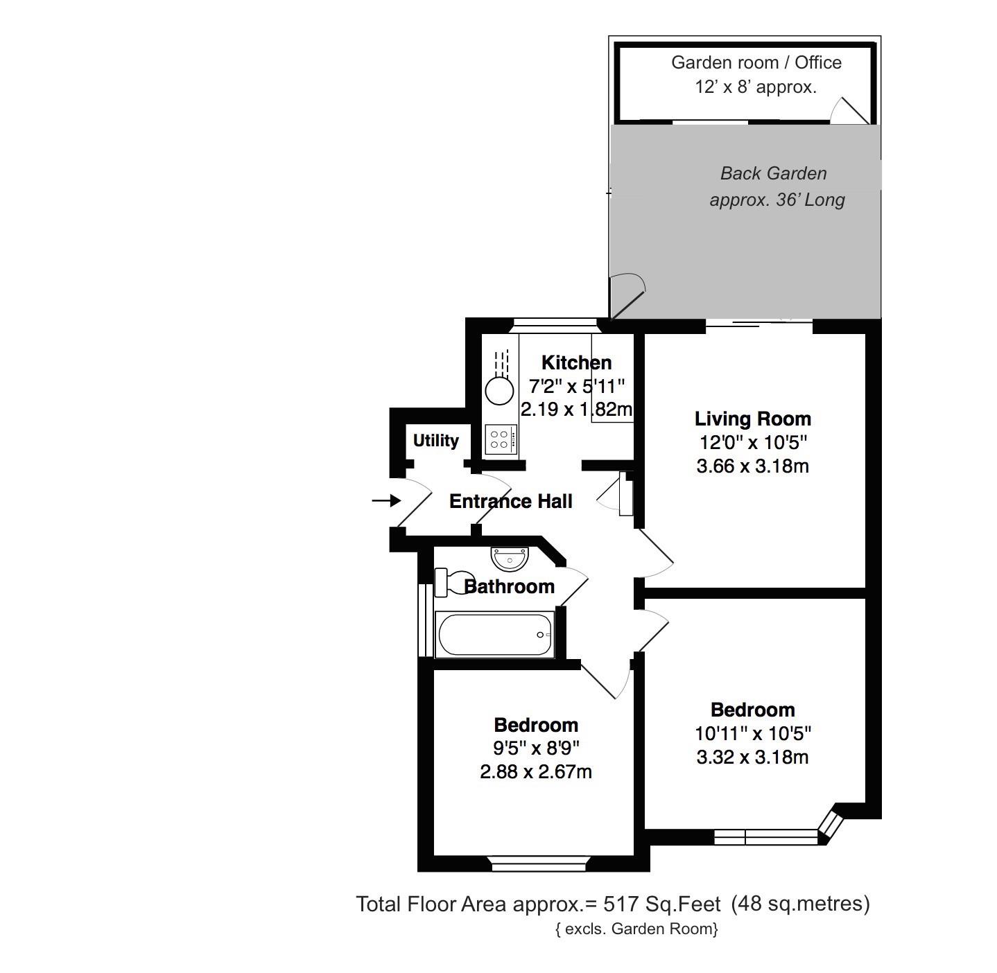Floorplans For Staines Road, Twickenham