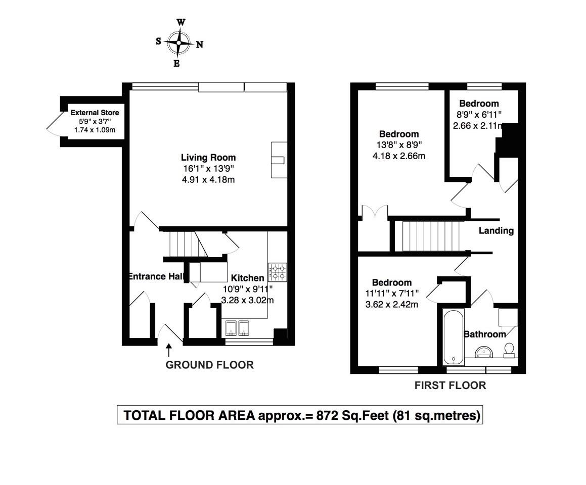 Floorplans For Cambridge House, Teddington