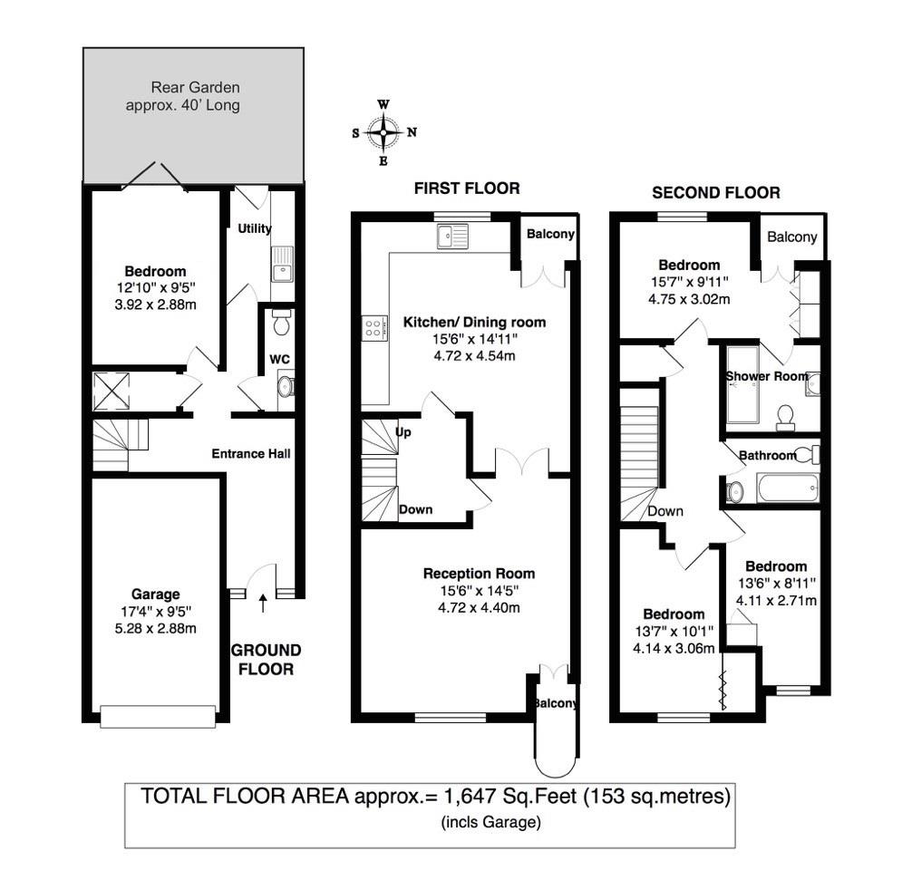 Floorplans For Herons Place, Old Isleworth