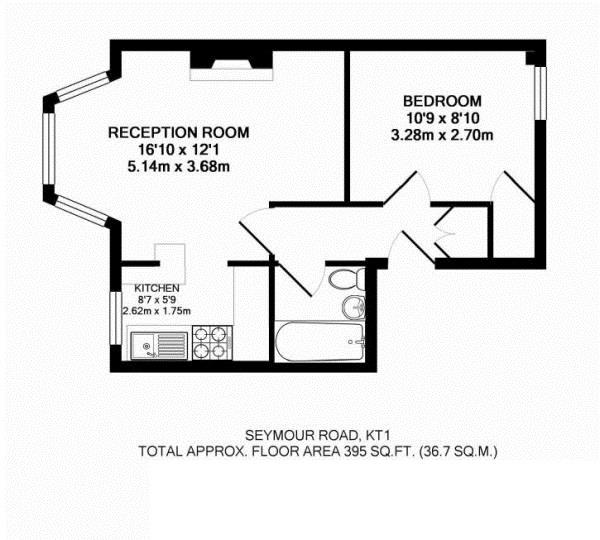 Floorplans For Seymour Road, Hampton Wick