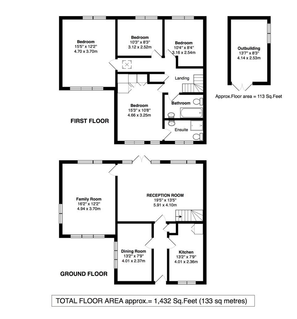 Floorplans For Waldegrave Park, Strawberry Hill