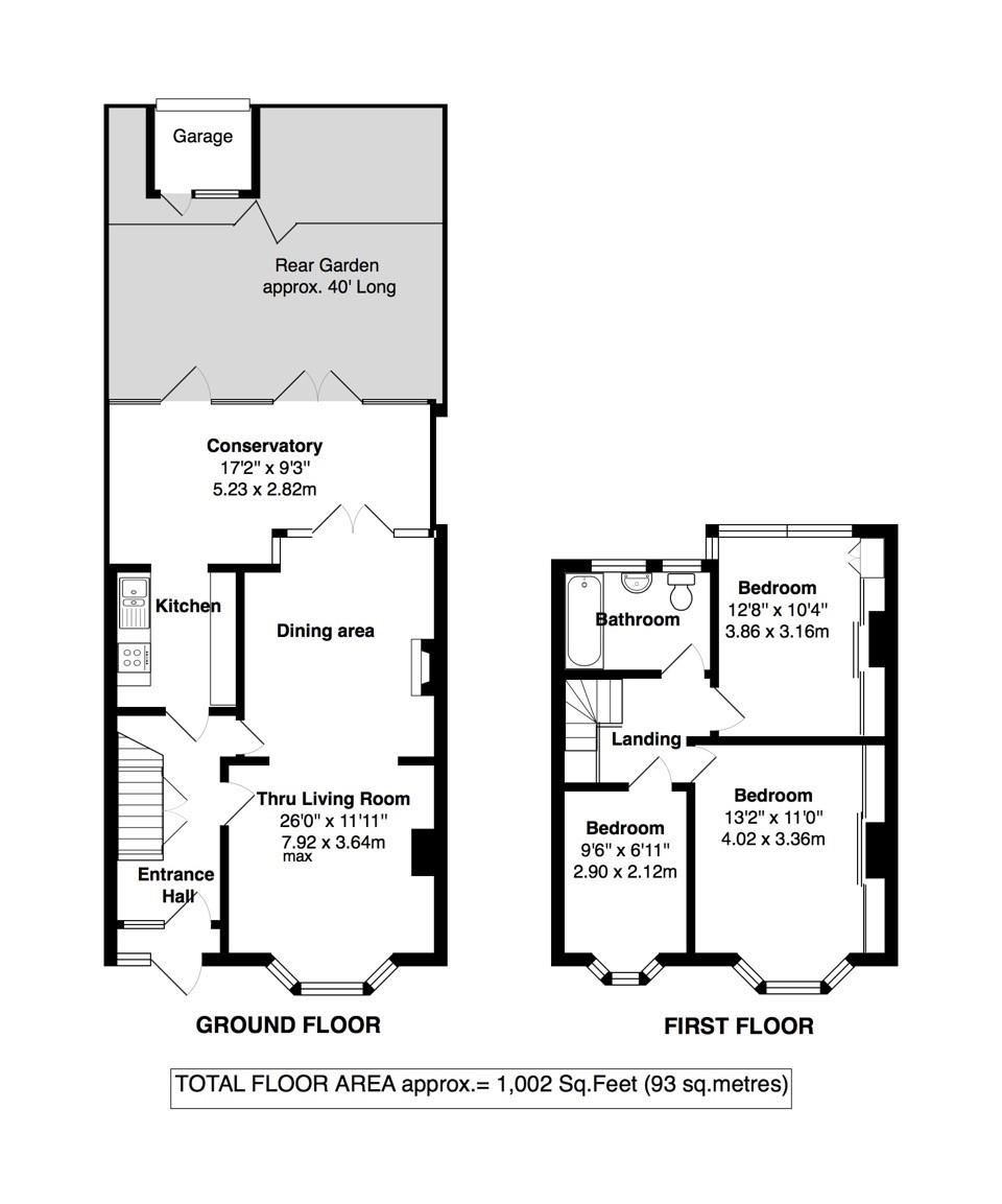 Floorplans For Heathfield South, Twickenham