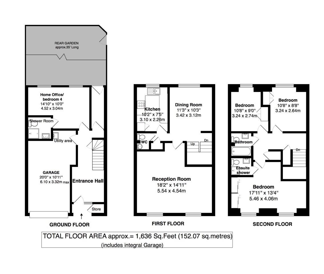 Floorplans For Langwood Chase, Teddington