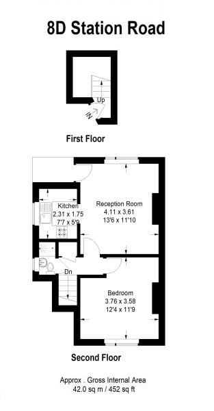 Floorplans For Station Road, Twickenham