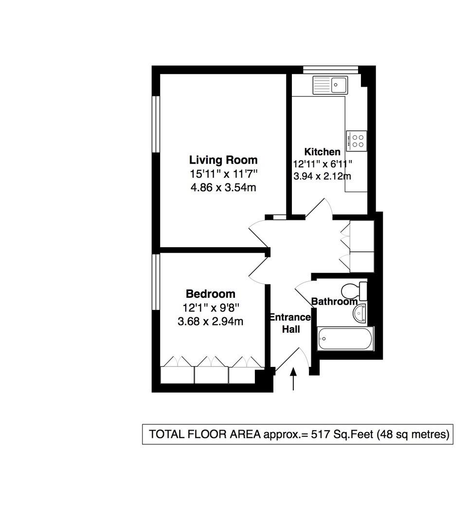 Floorplans For Tudor Court, Teddington