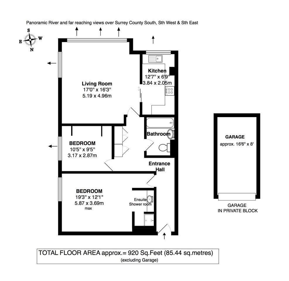 Floorplans For Cherwell Court, Teddington