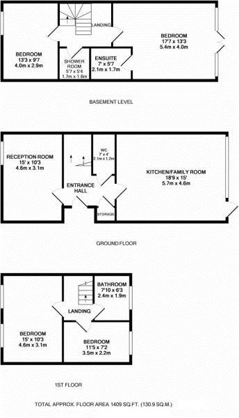 Floorplans For Richmond Road, Twickenham