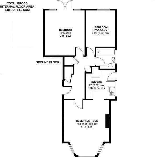 Floorplans For Craneford Way, Twickenham