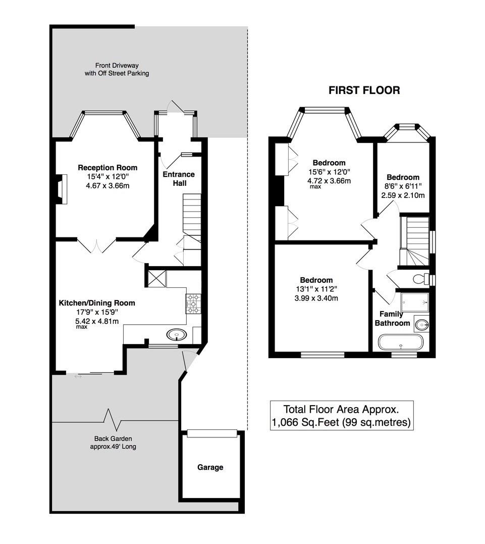 Floorplans For Mayfair Avenue, Twickenham