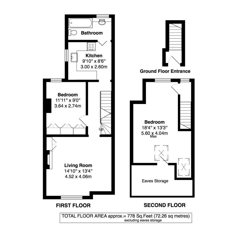 Floorplans For Gould Road, Twickenham