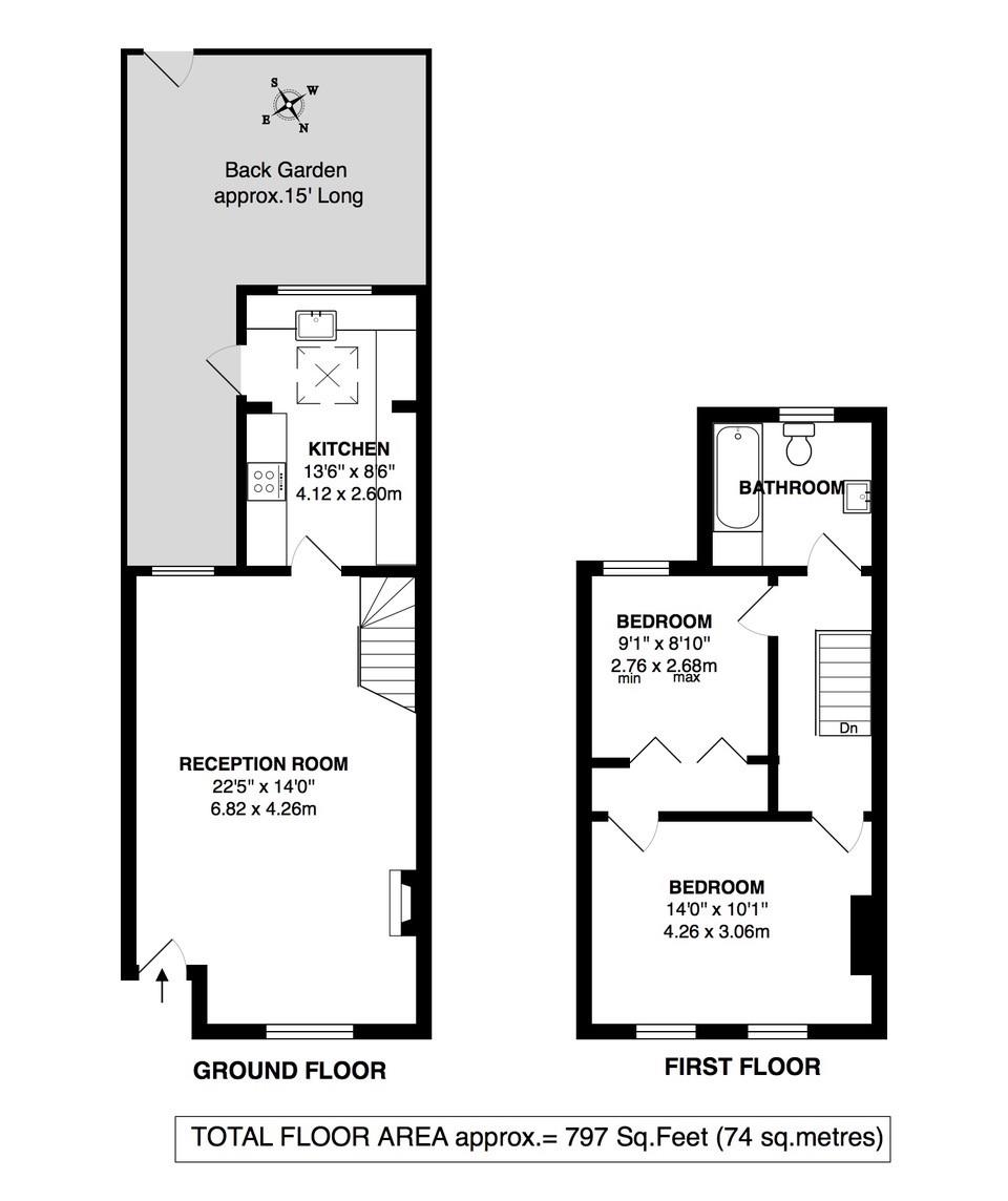 Floorplans For Hamilton Road, Twickenham
