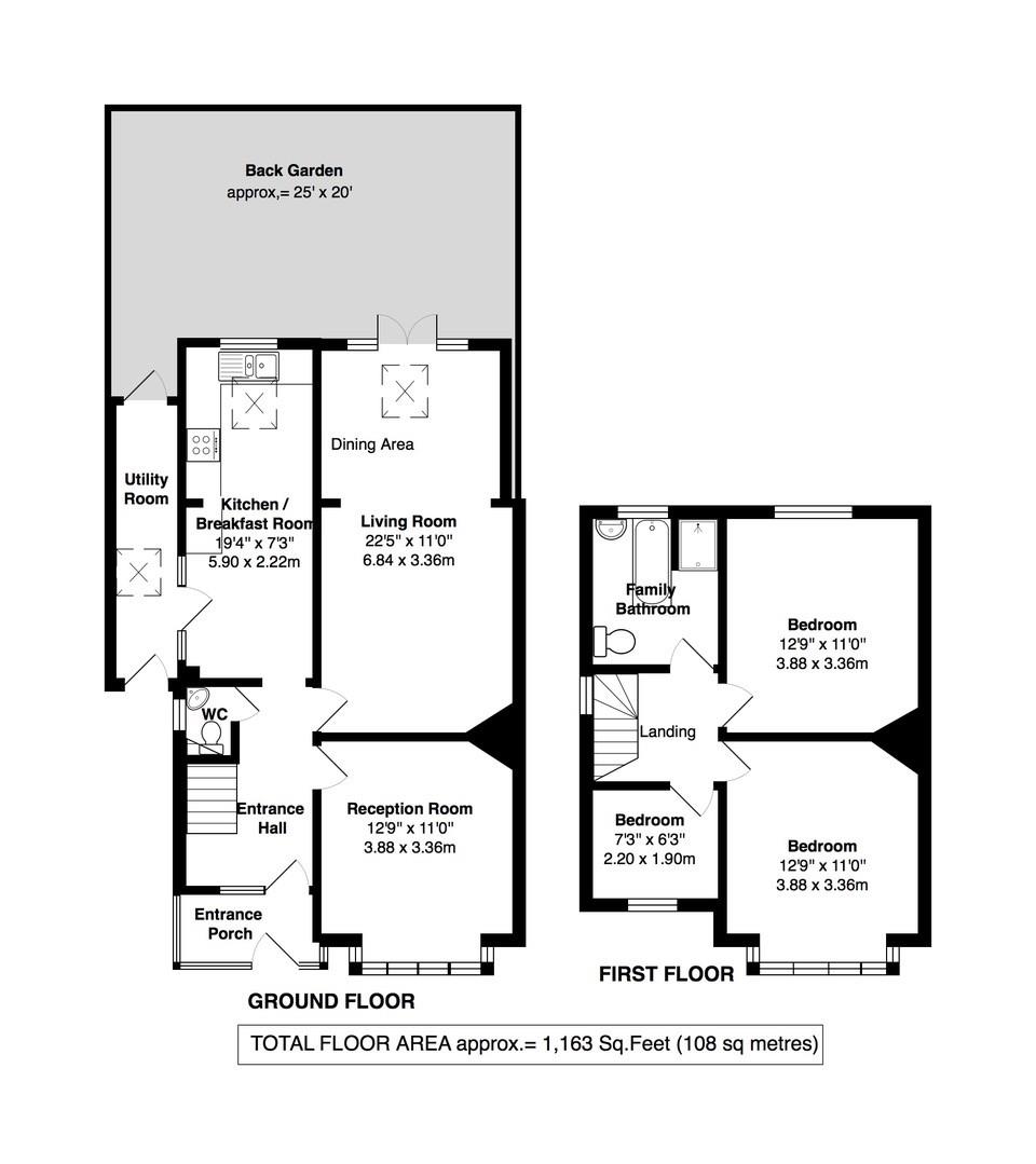 Floorplans For Alfred Road, Kingston upon Thames