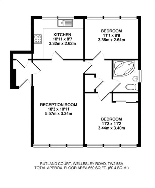 Floorplans For Wellesley Road, Strawberry Hill