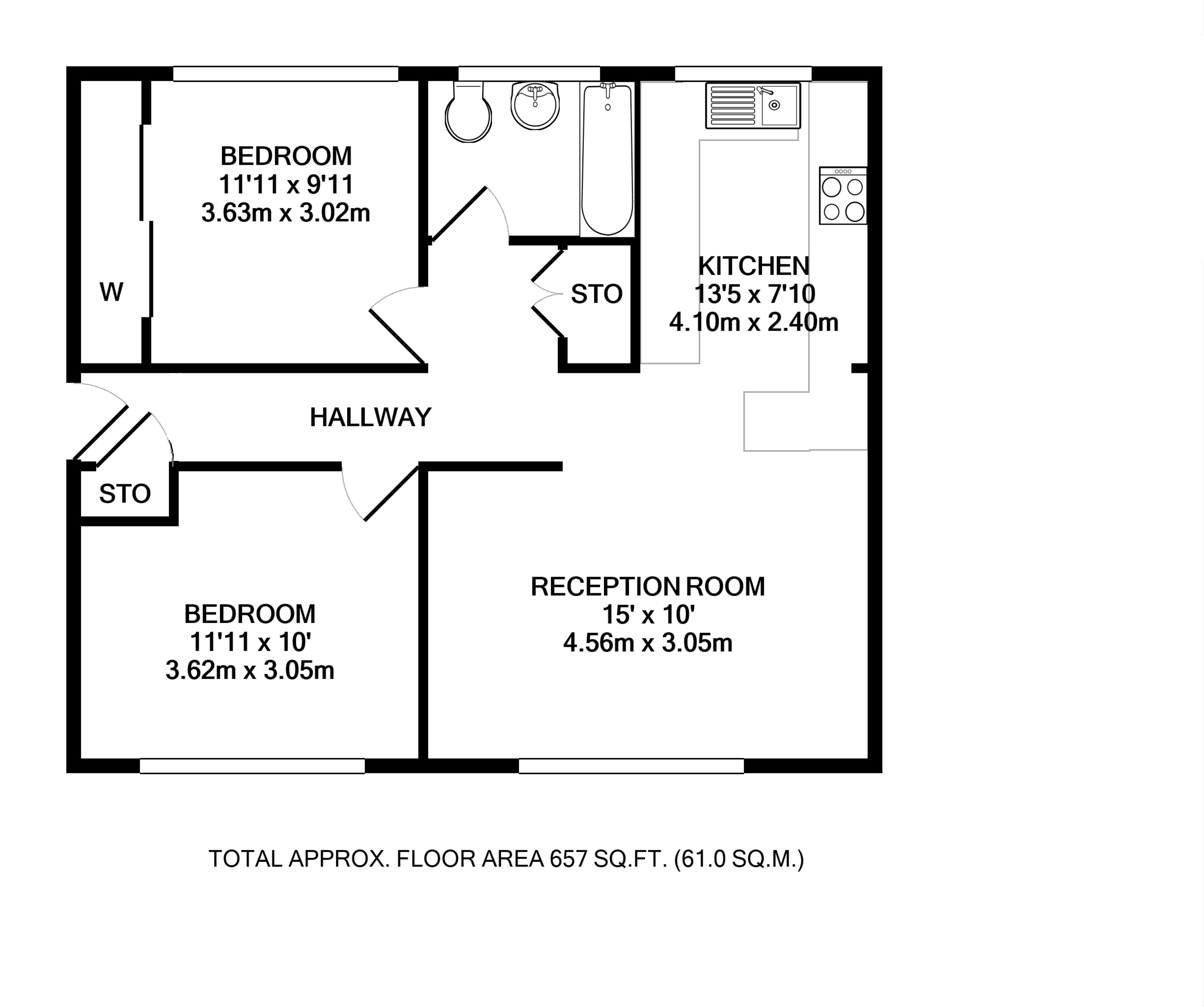 Floorplans For Popes Avenue, Strawberry Hill