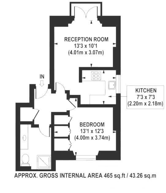 Floorplans For Staines Road, Twickenham