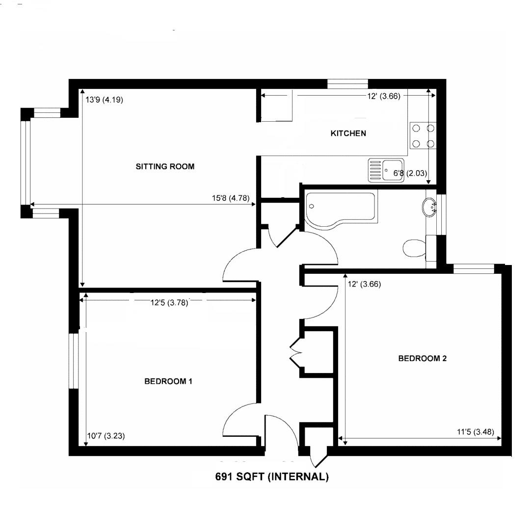 Floorplans For Teddington Park, Teddington