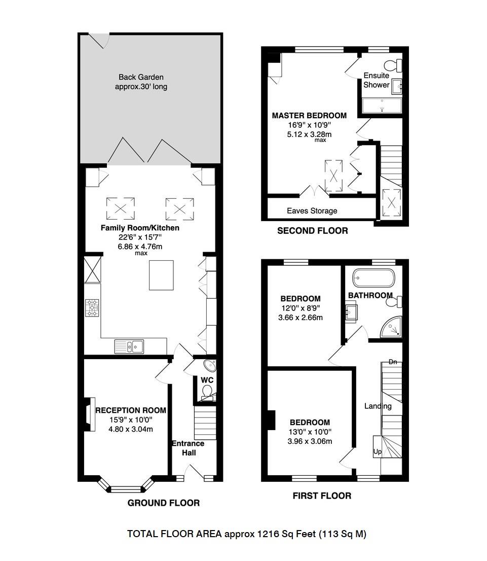 Floorplans For Laurel Avenue, Twickenham