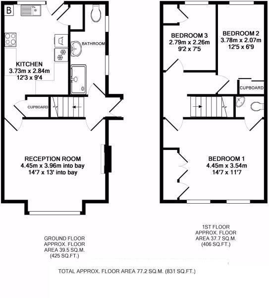 Floorplans For Gravel Road, Twickenham