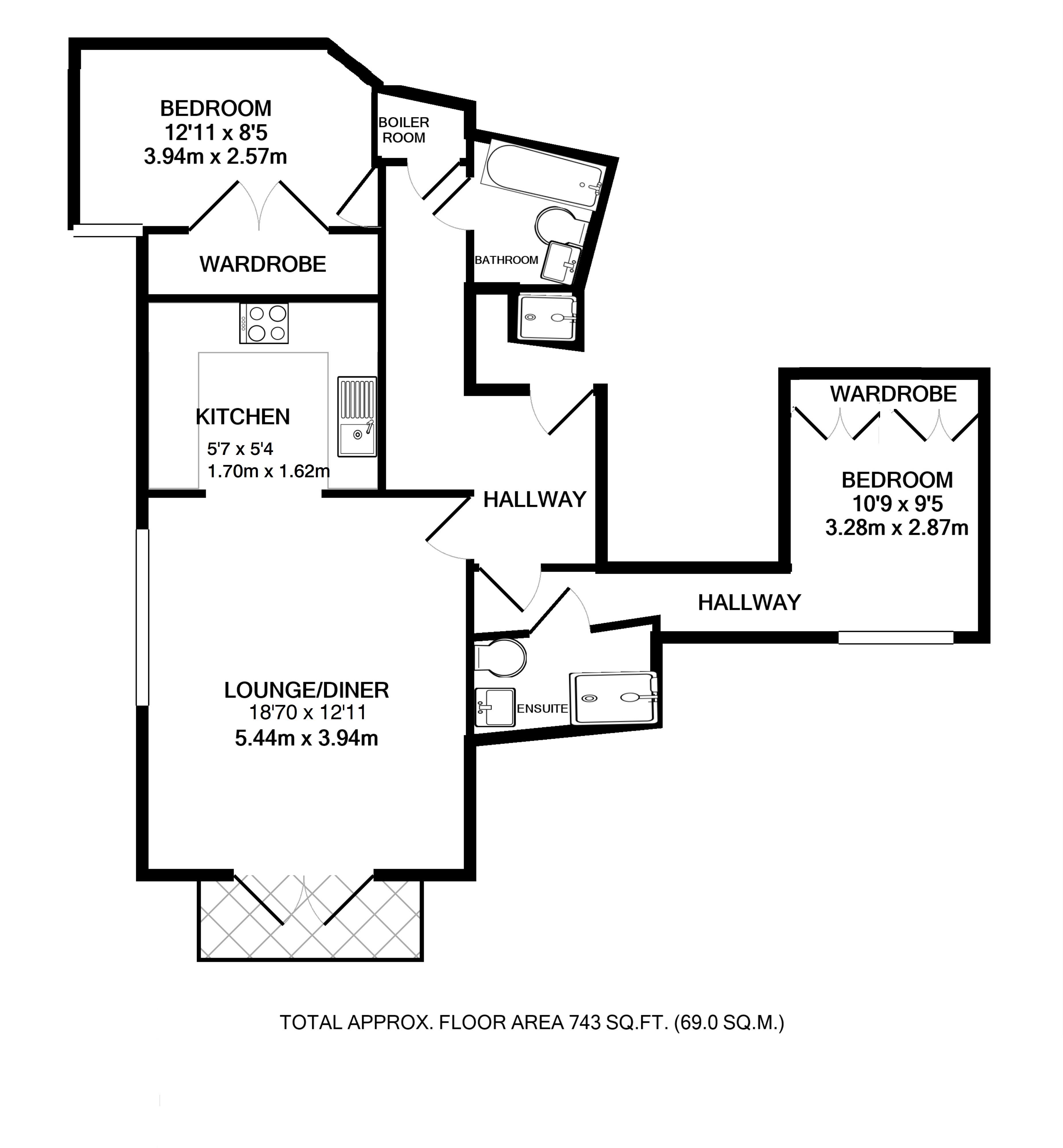 Floorplans For Grange Avenue, Strawberry Hill
