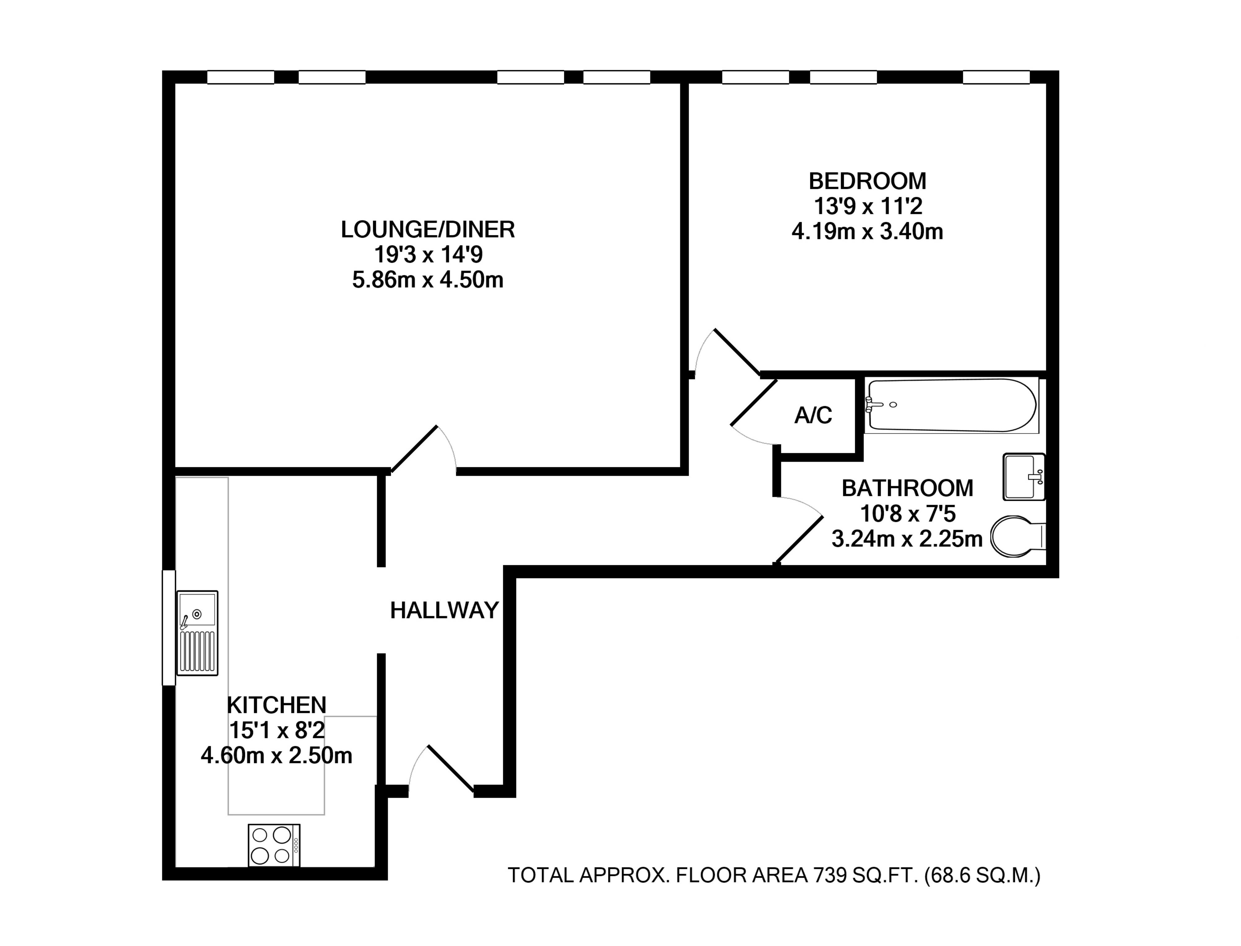 Floorplans For Broad Street, Teddington