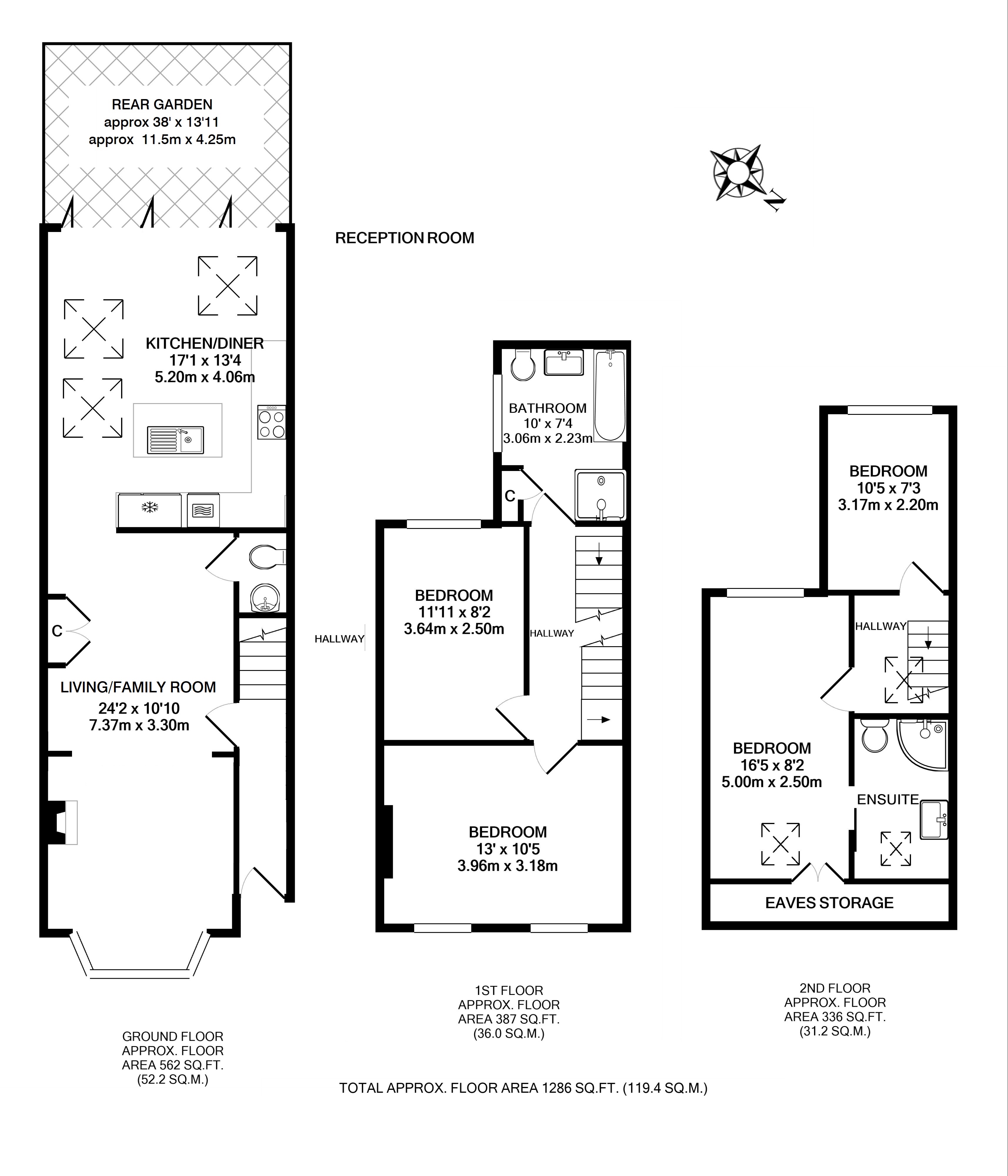 Floorplans For May Road, Twickenham
